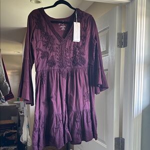 NWT Women's Purple Mini Dress